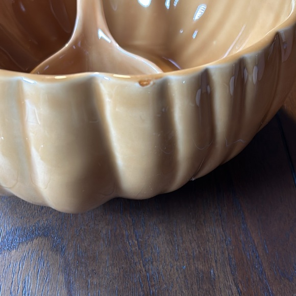 Pottery Barn Pumpkin Soup Tureen with Lid and Ladle - Picture 9 of 10